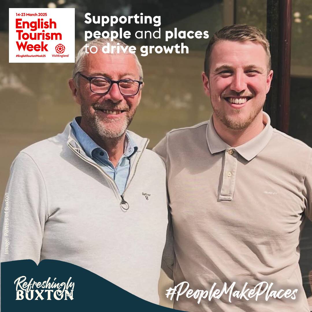 VisitBuxton's tweet photo. It's #EnglishTourismWeek25 and we’re celebrating the people who make #Buxton.

Our final shout-out is for the business owners and entrepreneurs who bring their passions to the town.

📷 @forestdistil 
📷 @PottersBuxton 
📷 @Brierlow 
📷 @pure_peak 

#PeopleMakePlaces #Derbyshire https://t.co/8g0jrCNANp