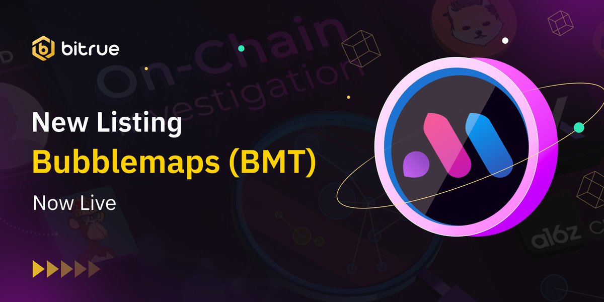 BitrueOfficial's tweet image. 🚀 $BMT is now live on #Bitrue spot. @bubblemaps

👉 Trade now: bitrue.com/trade/bmt_usdt…

👉 New Users: bitrue.com/rewards?cn=399…