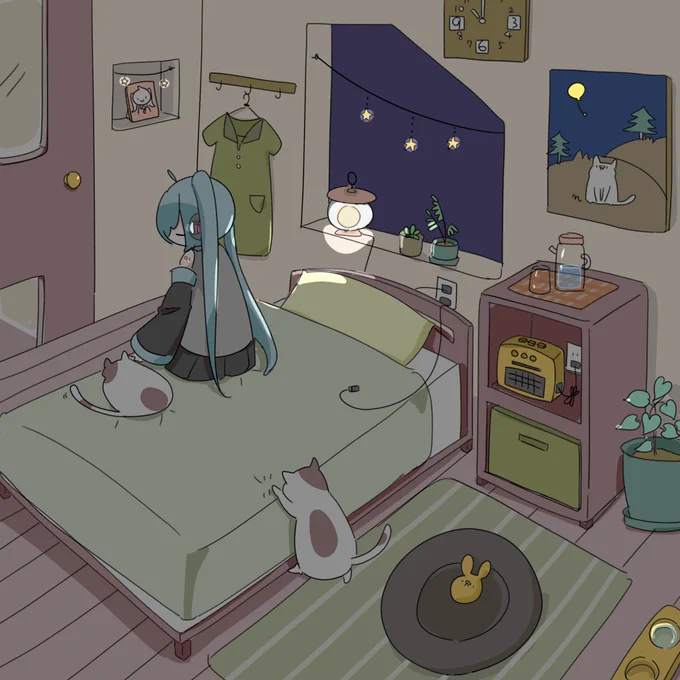 初音ミク…一生私の帰りを待ち続けてくれ… 