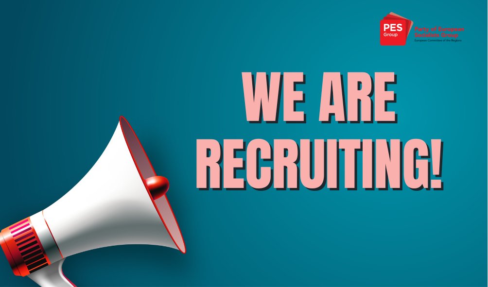 PES Group | European Committee of the Regions (@pes_cor) on Twitter photo 📢 Job alert! The PES Group in <a href="/EU_CoR/">European Committee of the Regions</a> is looking for a Political Adviser.
Are you passionate about progressive politics and EU policymaking? Want to help shape policies that impact regions and cities across Europe? Apply now!
📅 Deadline: 6 April
🔗 pes.cor.europa.eu/article/pes-gr… 📢 Job alert! The PES Group in <a href="/EU_CoR/">European Committee of the Regions</a> is looking for a Political Adviser.
Are you passionate about progressive politics and EU policymaking? Want to help shape policies that impact regions and cities across Europe? Apply now!
📅 Deadline: 6 April
🔗 pes.cor.europa.eu/article/pes-gr…