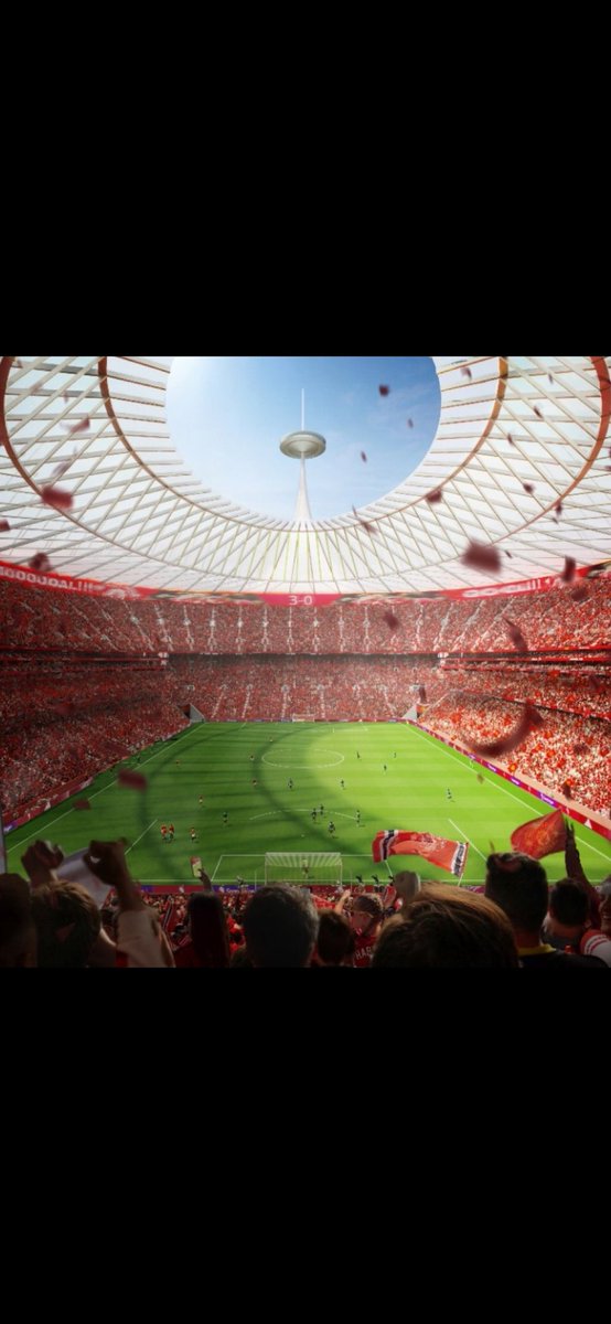 Masterson91's tweet photo. United winning 3-0 is an ambitious target from INEOS's proposed stadium plans!! https://t.co/8R7ixLBOZI