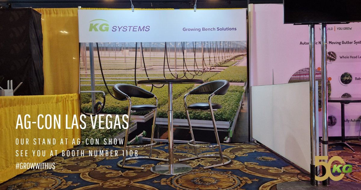 KG Systems is excited to invite you to the Indoor AgCon show in Las Vegas, 11-12 March ⭐
We are at booth number 1108 and would love you to stop by.

We look forward to meeting you!🍀