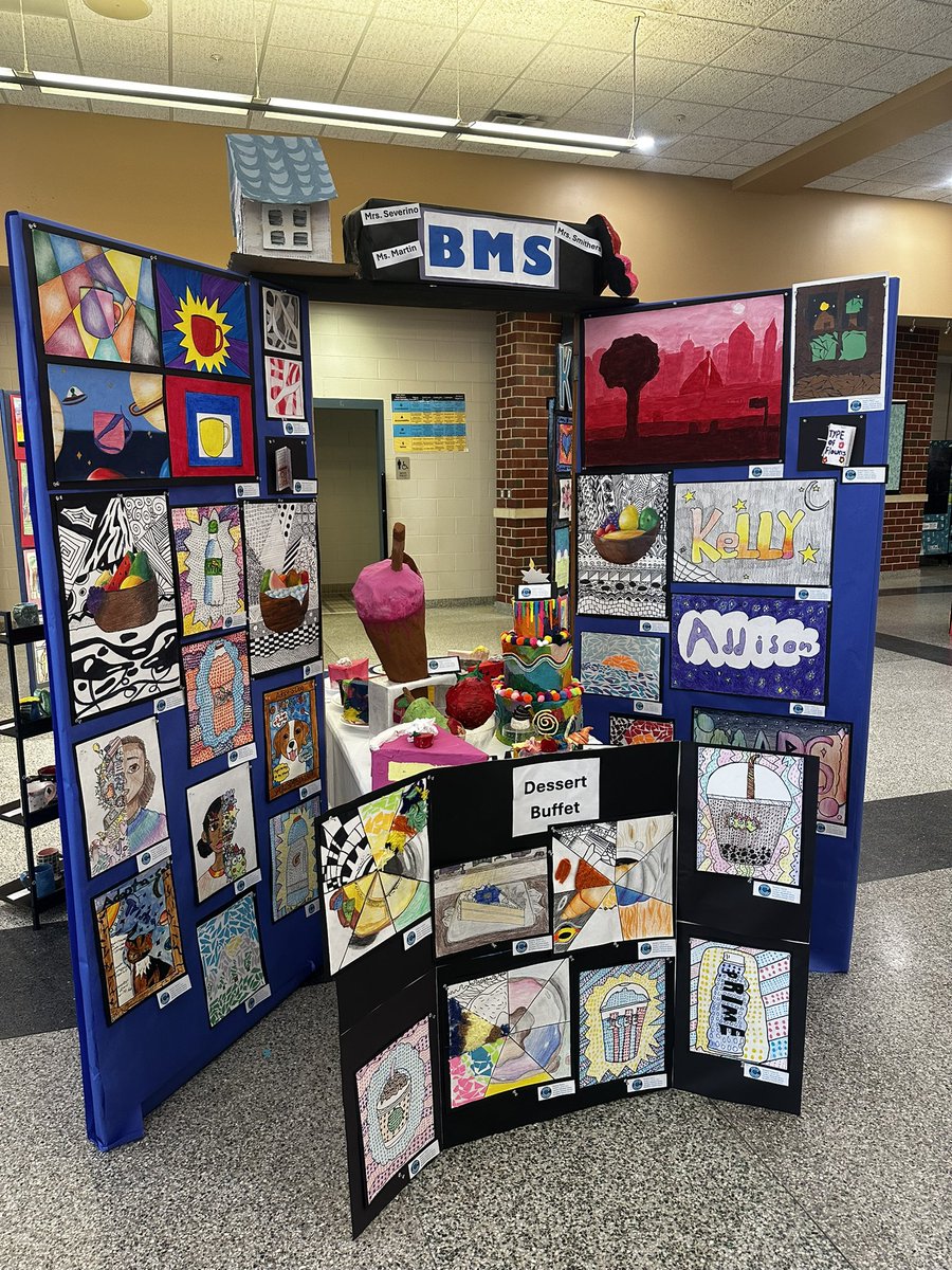 CuffJerry's tweet image. A moment of appreciation for the BMS fine arts department!
