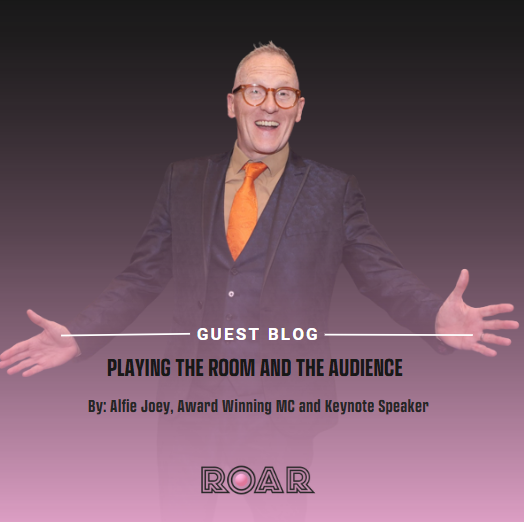 Our fourth guest blog post is now live! A piece from Alfie Joey an Award Winning MC and Keynote Speaker and a valued partner of ROAR with his article:

'Playing the room and the audience'

Here's the link:
roardigitalmarketing.co.uk/news/guest-blo…