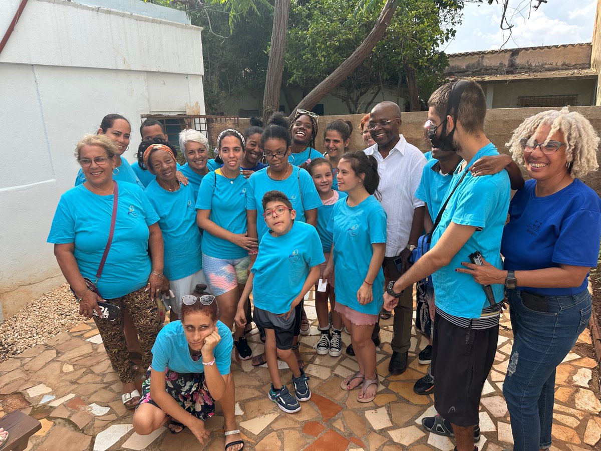 Cosmas Zavazava (@itubdtdirector) on Twitter photo Engagements that inspire me. Yesterday I met with an amazing group of persons with disabilities who are learning digital skills thanks to a programme run by the gov. of Cuba. This is a remarkable initiative towards digital inclusion. <a href="/ITU/">Int’l Telecommunication Union</a> Global Youth Summit #ITU160 #ITUWTDC Engagements that inspire me. Yesterday I met with an amazing group of persons with disabilities who are learning digital skills thanks to a programme run by the gov. of Cuba. This is a remarkable initiative towards digital inclusion. <a href="/ITU/">Int’l Telecommunication Union</a> Global Youth Summit #ITU160 #ITUWTDC