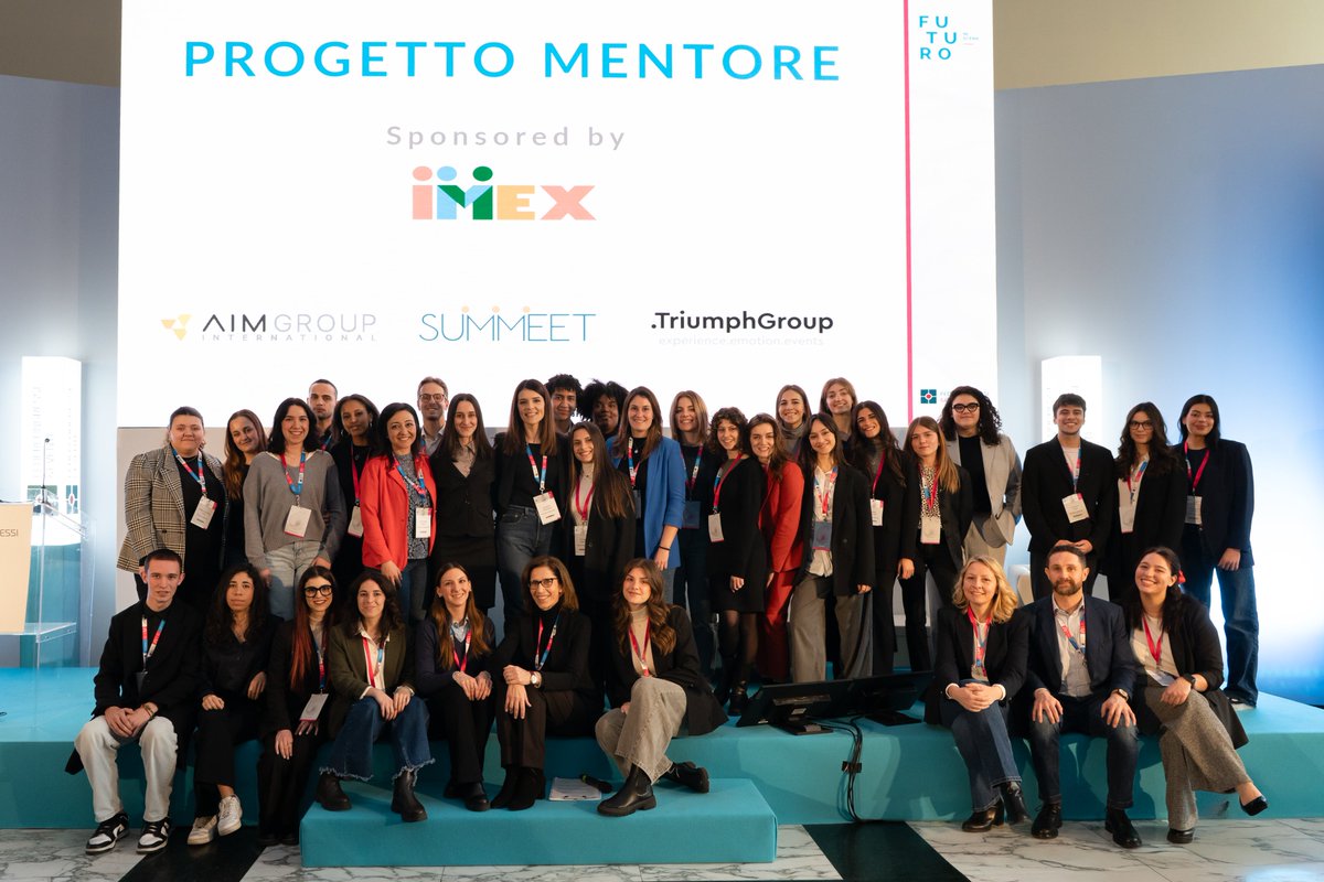 Durante l’ultima Convention FCE, il Progetto Mentore ha accolto 30 studenti dai principali master e corsi di formazione italiani.
Grazie al supporto di <a href="/IMEX_Group/">IMEX</a>  , <a href="/AIMGroupInt/">AIM Group Int</a>  Summeet e <a href="/TriumphGroupInt/">Triumph Group International</a> ,i ragazzi hanno incontrato i leader del settore .
#concretiecompetitivi