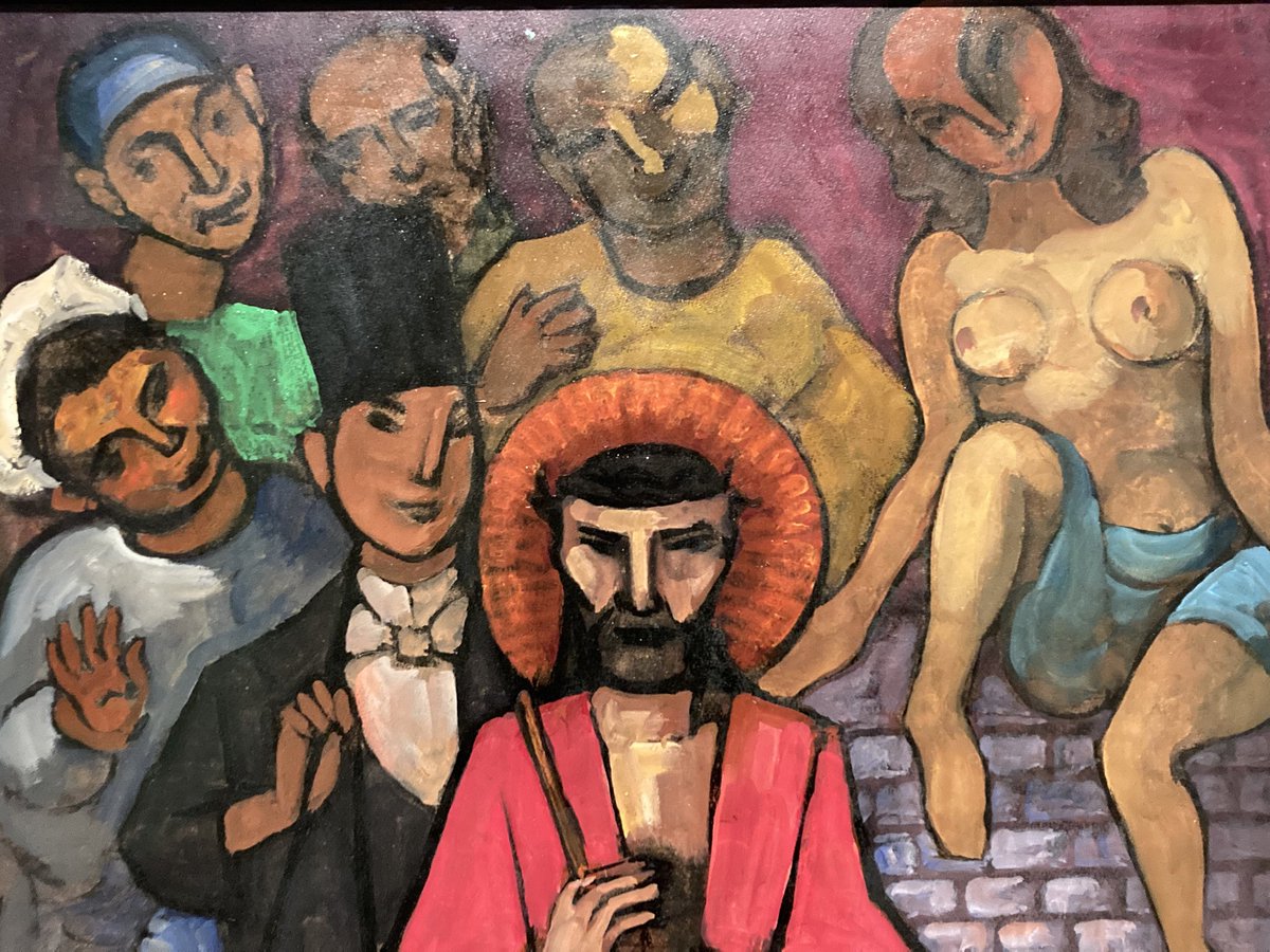 Tussen hemel en oorlog. Kunst en religie in het interbellum.
Een van de mooiste exposities die ik ooit zag in museum Het Catharijneconvent in Utrecht. Op de foto’s werk van Mariette Lydis, Frits van den Berghe, Lea Langer en Matthieu Wiegman catharijneconvent.nl/tentoonstellin…