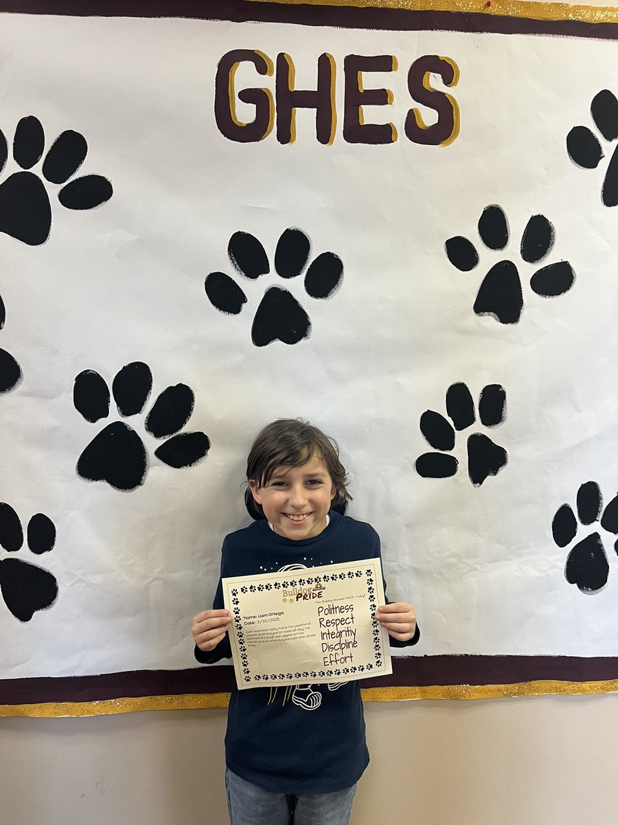 Dr. Courtney Jones (@principalcej) on Twitter photo This <a href="/GrangeHallES/">GrangeHallES</a> bulldog earned a Good News Call of the Day for staying on task and being kind! #ghesproud This <a href="/GrangeHallES/">GrangeHallES</a> bulldog earned a Good News Call of the Day for staying on task and being kind! #ghesproud