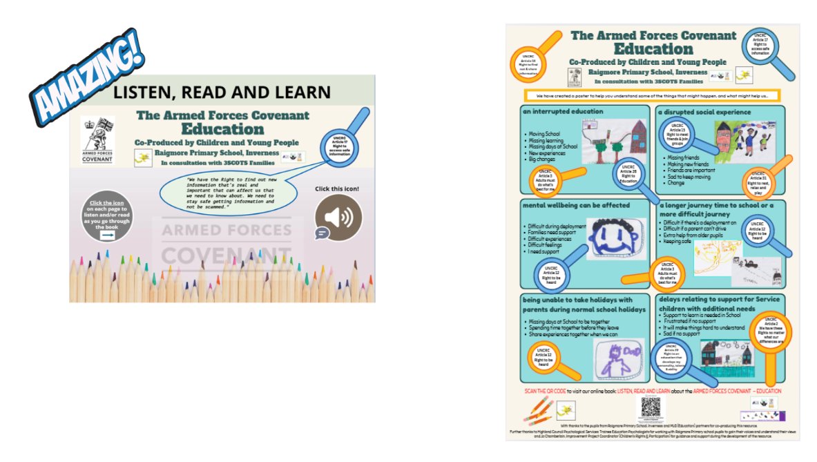 Lou Kinnear (@loukinnear) on Twitter photo This is fantasticā¼ļøListen to voices of our amazing CYP from <a href="/RaigmorePS/">Raigmore Primary School</a> helping us all to understand the Armed Forces Covenant Education section. Please RT so everyone can "Listen, Read and Learn" <a href="/CRandPHighland/">Childrenās Rights & Participation Highland</a> <a href="/HighlandCouncil/">The Highland Council</a> <a href="/Bernade27300176/">Bernadette</a> Click: tinyurl.com/yee4scre This is fantasticā¼ļøListen to voices of our amazing CYP from <a href="/RaigmorePS/">Raigmore Primary School</a> helping us all to understand the Armed Forces Covenant Education section. Please RT so everyone can "Listen, Read and Learn" <a href="/CRandPHighland/">Childrenās Rights & Participation Highland</a> <a href="/HighlandCouncil/">The Highland Council</a> <a href="/Bernade27300176/">Bernadette</a> Click: tinyurl.com/yee4scre