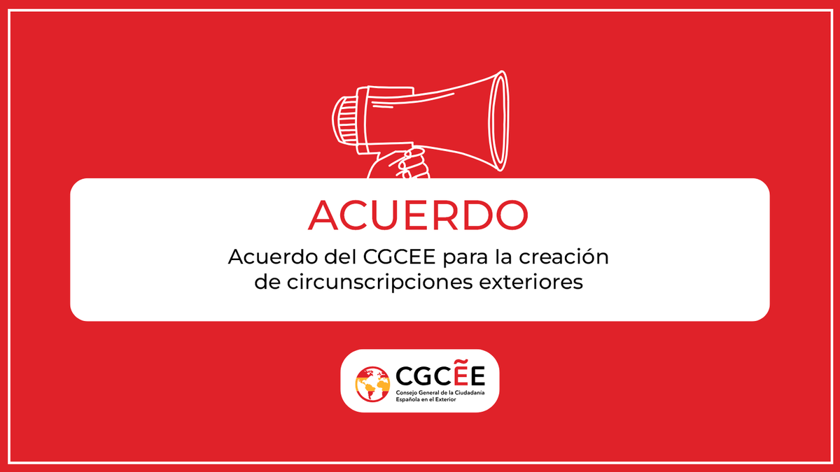 Consejo General Ciudadanía Española en el Exterior tweet media