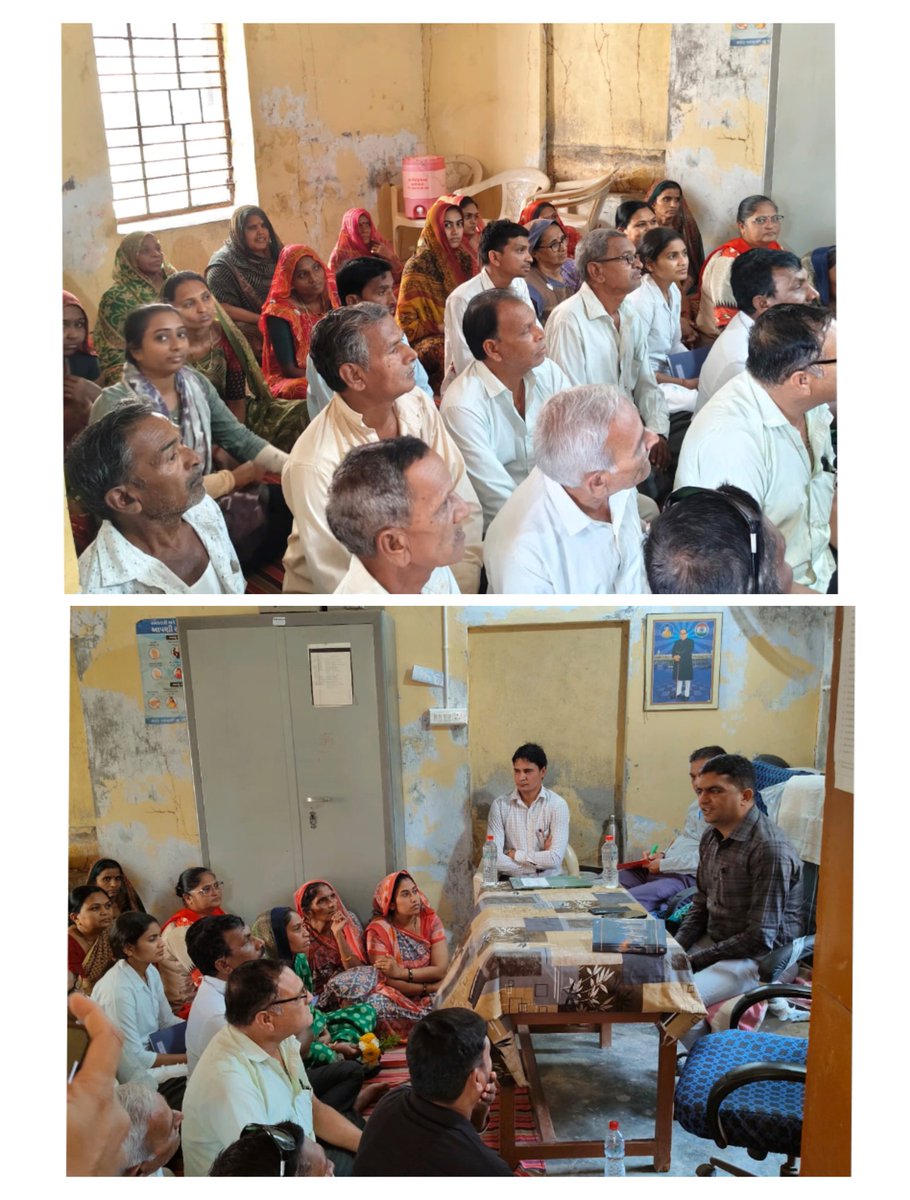 GpNaniSherdiand's tweet image. #અગ્રેસર_ગુજરાત
આજ રોજ માનનીય પ્રાંત અધિકારી સાહેબ શ્રી બોરસદ દ્વારા નાની શેરડી ગામમાં ગ્રામ સંવાદ કાર્યક્રમ યોજવામાં આવેલ,જેમાં ગ્રામજનો તરફથી મળેલ રજૂઆતોનો હકારાત્મક નિરાકરણ લાવવાની ખાતરી આપવામાં આવી અને જરૂરી સૂચનો કરવામાં આવ્યા.
@BorsadTdo
@eroborsad
@DDO_Anand
@CollectorAnd