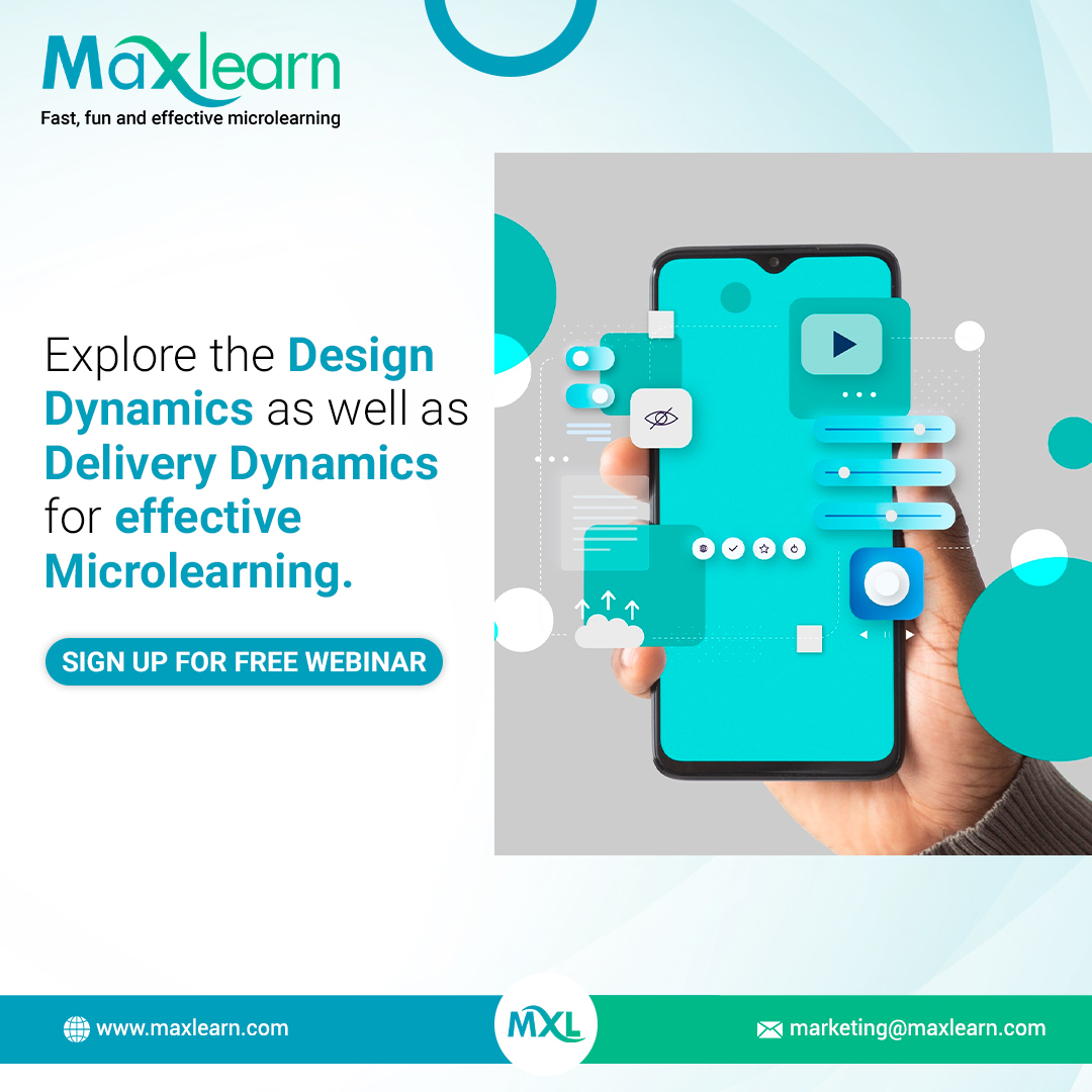 Microlearning22's tweet image. I just published How to Use Microlearning to Build a Sustainable Business Culture | MaxLearn medium.com/p/how-to-use-m…