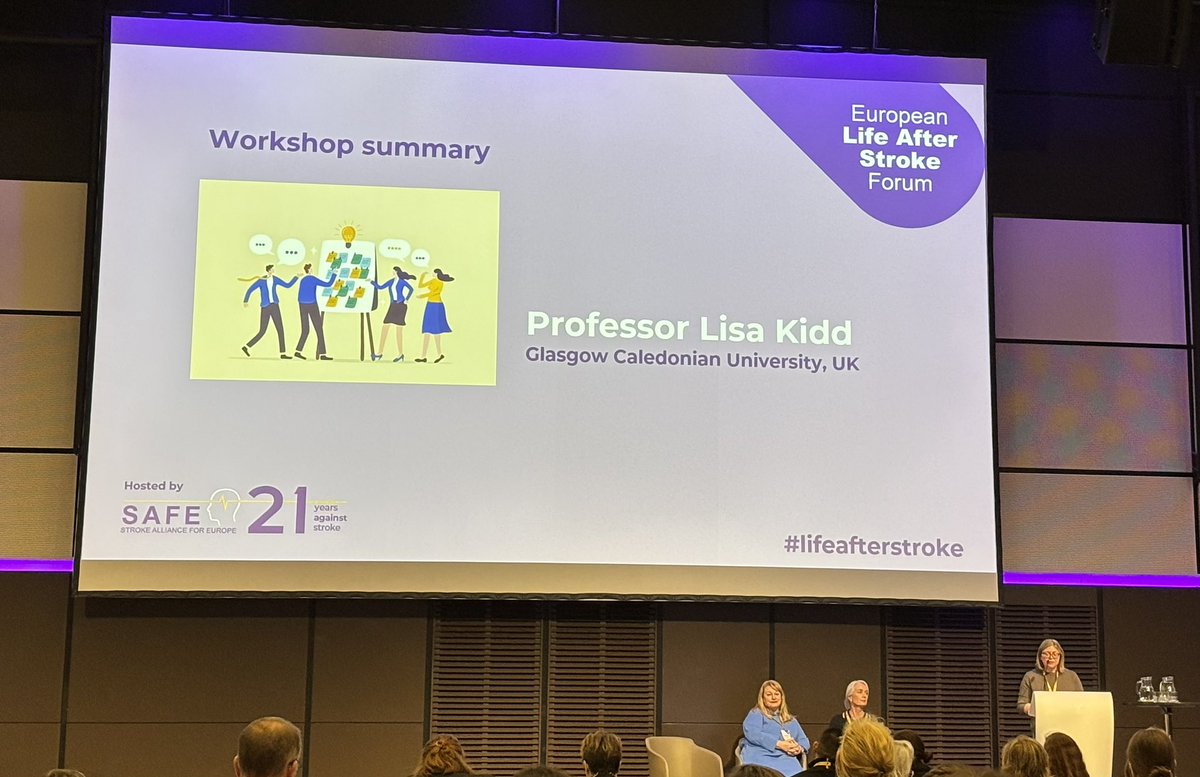 Jane-Claire Judson (@jcjudson) on Twitter photo Always brilliant to hear <a href="/lisakidd22/">Lisa Kidd</a> speak - today summarising the brilliant reimagining wellbeing after stroke workshop that was sold out at #lifeafterstroke #ELASF2025 <a href="/CHSScotland/">Chest Heart & Stroke Scotland | also on bluesky</a> lucky to have such a compassionate & skilled stroke leader on our Board! Always brilliant to hear <a href="/lisakidd22/">Lisa Kidd</a> speak - today summarising the brilliant reimagining wellbeing after stroke workshop that was sold out at #lifeafterstroke #ELASF2025 <a href="/CHSScotland/">Chest Heart & Stroke Scotland | also on bluesky</a> lucky to have such a compassionate & skilled stroke leader on our Board!