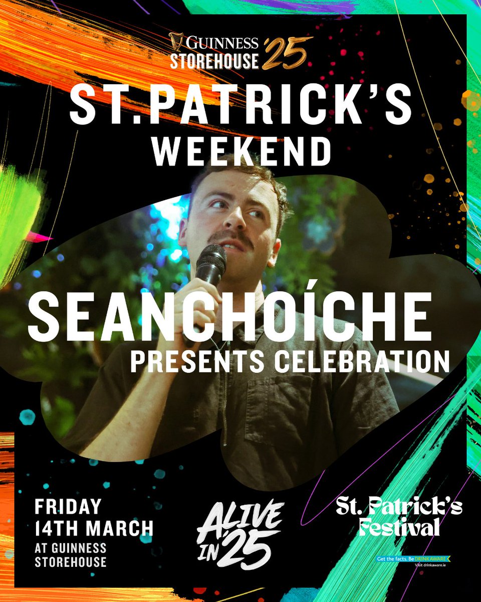 St. Patrick's Festival 🇮🇪🐍☘️💚 (@stpatricksfest) on Twitter photo We’re thrilled to partner with <a href="/homeofguinness/">Guinness Storehouse</a> this Friday, March 14th for their SOLD OUT <a href="/seanchoiche/">SEANCHOÍCHE</a> presents Celebration✨Want to be there? We’re giving away FREE tickets & a reserved table for four! Head over to our Instagram to enter!🍀
#StPatricksDay2025 We’re thrilled to partner with <a href="/homeofguinness/">Guinness Storehouse</a> this Friday, March 14th for their SOLD OUT <a href="/seanchoiche/">SEANCHOÍCHE</a> presents Celebration✨Want to be there? We’re giving away FREE tickets & a reserved table for four! Head over to our Instagram to enter!🍀
#StPatricksDay2025