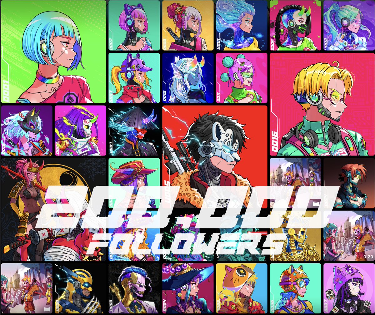 200K FOLLOWERS!!! This is my 11th Month on <a href="/drip_haus/">DRiP 💧</a>. To be honest, I didn’t expect to achieve this number especially when there are many other creators and I only did 18 Drops so far. 

Thank you very much to every single one of you who keep supporting me along this journey!!!