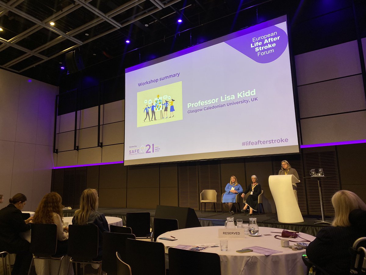 Brilliant closing remarks from Prof <a href="/lisakidd22/">Lisa Kidd</a>. My take home message: “These are peoples lives, we must work towards building confidence and autonomy in life after stroke research!”

#ELASF2025