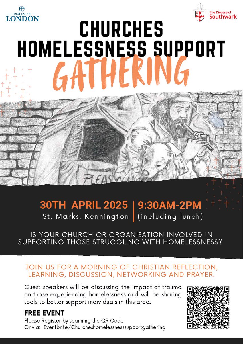 Compassionate Communities (@compcommunities) on Twitter photo Delighted to be partnering with <a href="/SouthwarkCofE/">Southwark Diocese</a> <a href="/CaritasWestm/">Caritas Westminster</a> to offer this morning of space and sharing for anyone experiencing homelessness through church projects.
We'll be exploring trauma informed care with some brilliant speakers. Book here:
eventbrite.co.uk/e/churches-hom… Delighted to be partnering with <a href="/SouthwarkCofE/">Southwark Diocese</a> <a href="/CaritasWestm/">Caritas Westminster</a> to offer this morning of space and sharing for anyone experiencing homelessness through church projects.
We'll be exploring trauma informed care with some brilliant speakers. Book here:
eventbrite.co.uk/e/churches-hom…