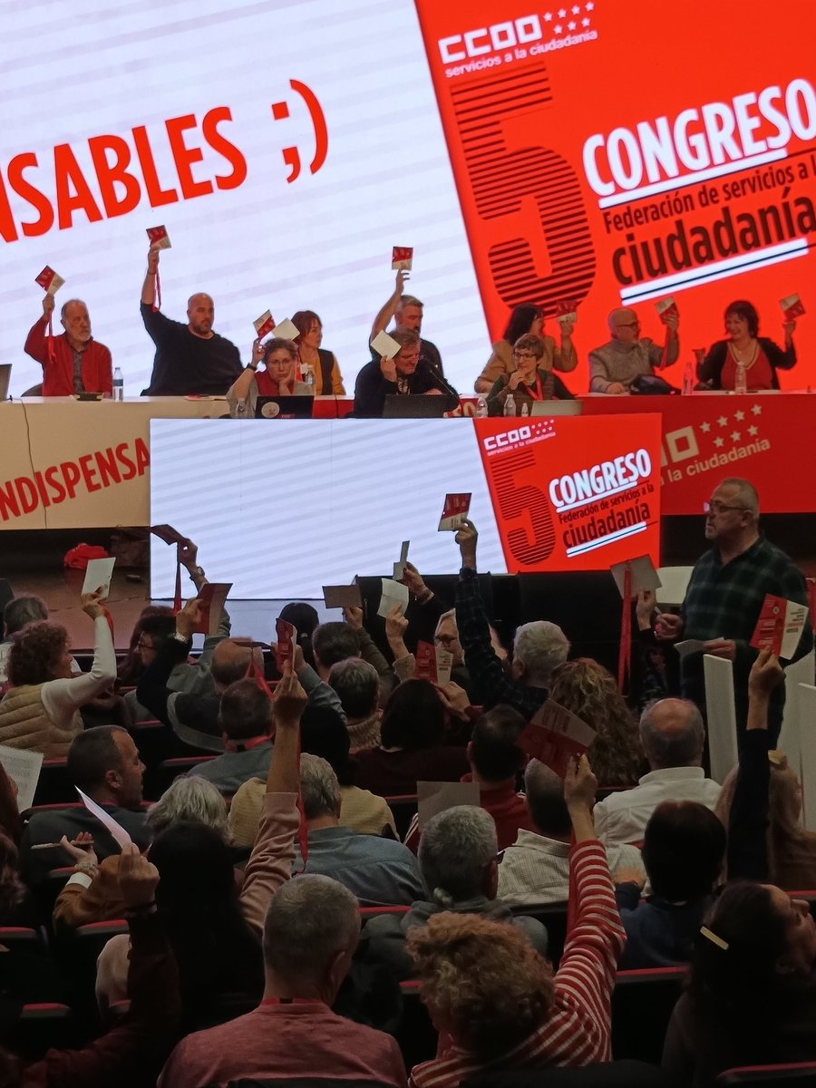Debate y votación de las distintas resoluciones presentadas. #irreductibles #indispensables