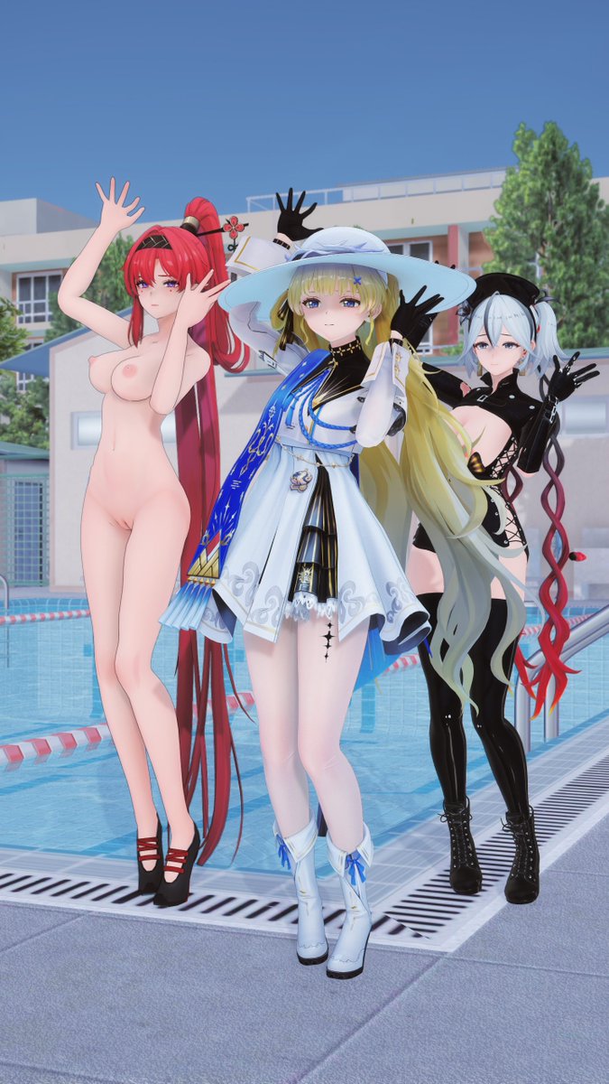 tsukina_mmd's tweet photo. [MMD Wuthering Waves]
Yinlin, Phoebe, Camelia 💕

YouTubeで視聴:
https://t.co/BJkbOa9Urm

ご視聴ありがとうございました！
#鳴潮 #WutheringWaves #Phoebe #フィービー https://t.co/aS2xFPDqKc
