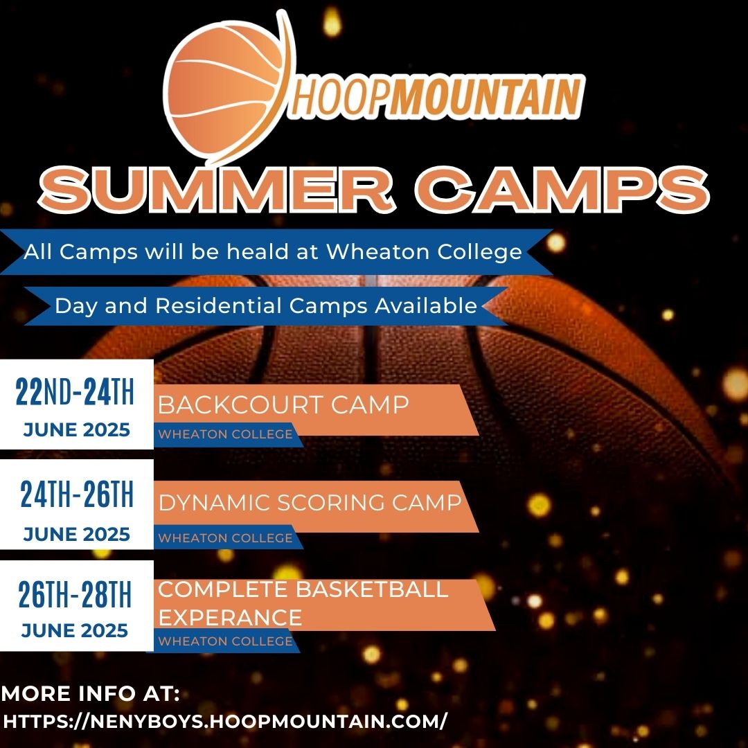Hoop Mountain Summer Camps are approaching fast!!
For more information visit the link below:
nenyboys.hoopmountain.com