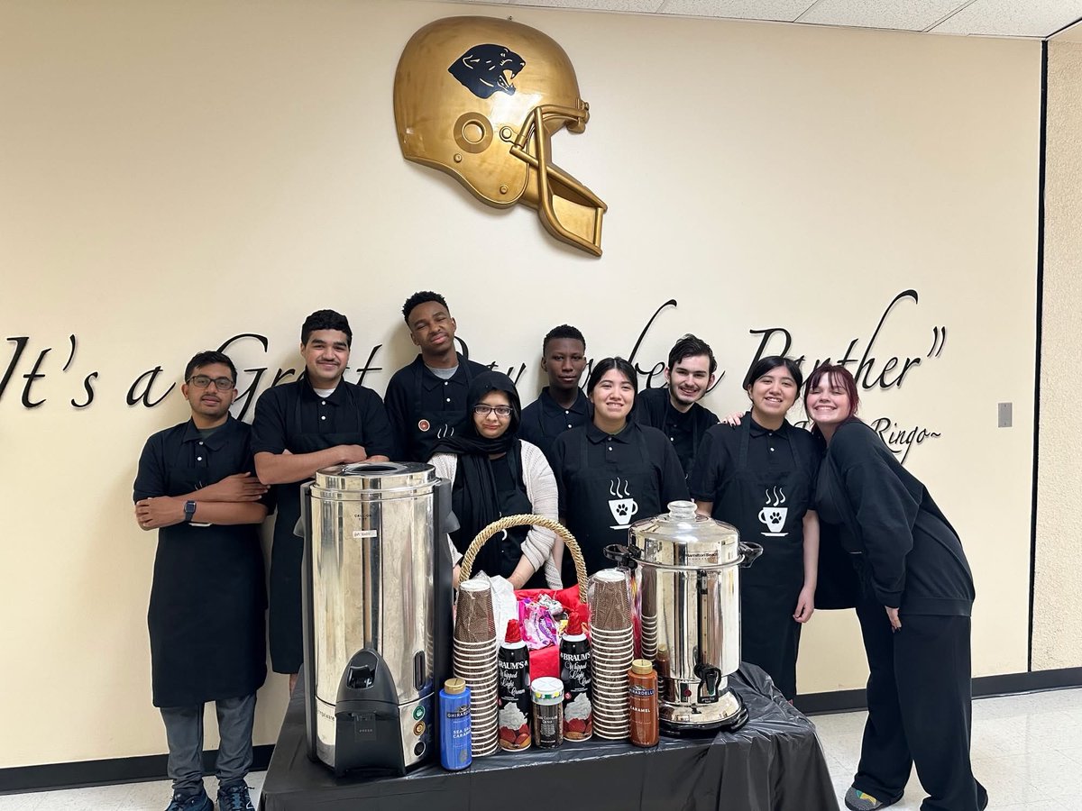 We LOVE seeing our Plano East Senior High students put their Grants to Educators funding to work!

Through their Panther Coffee &amp; Hot Chocolate Cart, students gain hands-on job training, develop communication skills, and build real-world experience to prepare for future careers