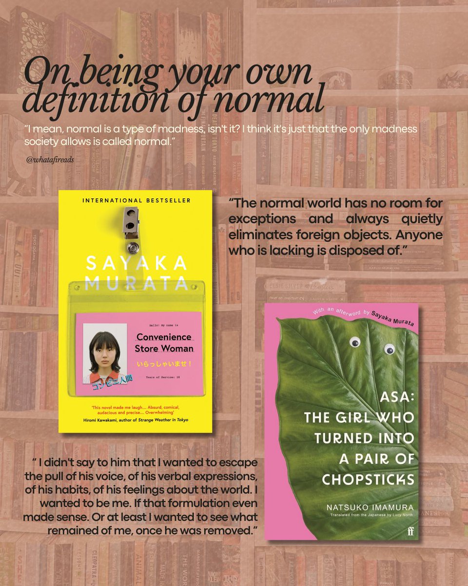 whatafirambles's tweet image. Books by Women For Women.

From motherhood , to exploring and being in your own solitude, to the silent rage and to the ones who can’t fit in society’s form of normal.

Celebrating women in different forms 🥺❤️