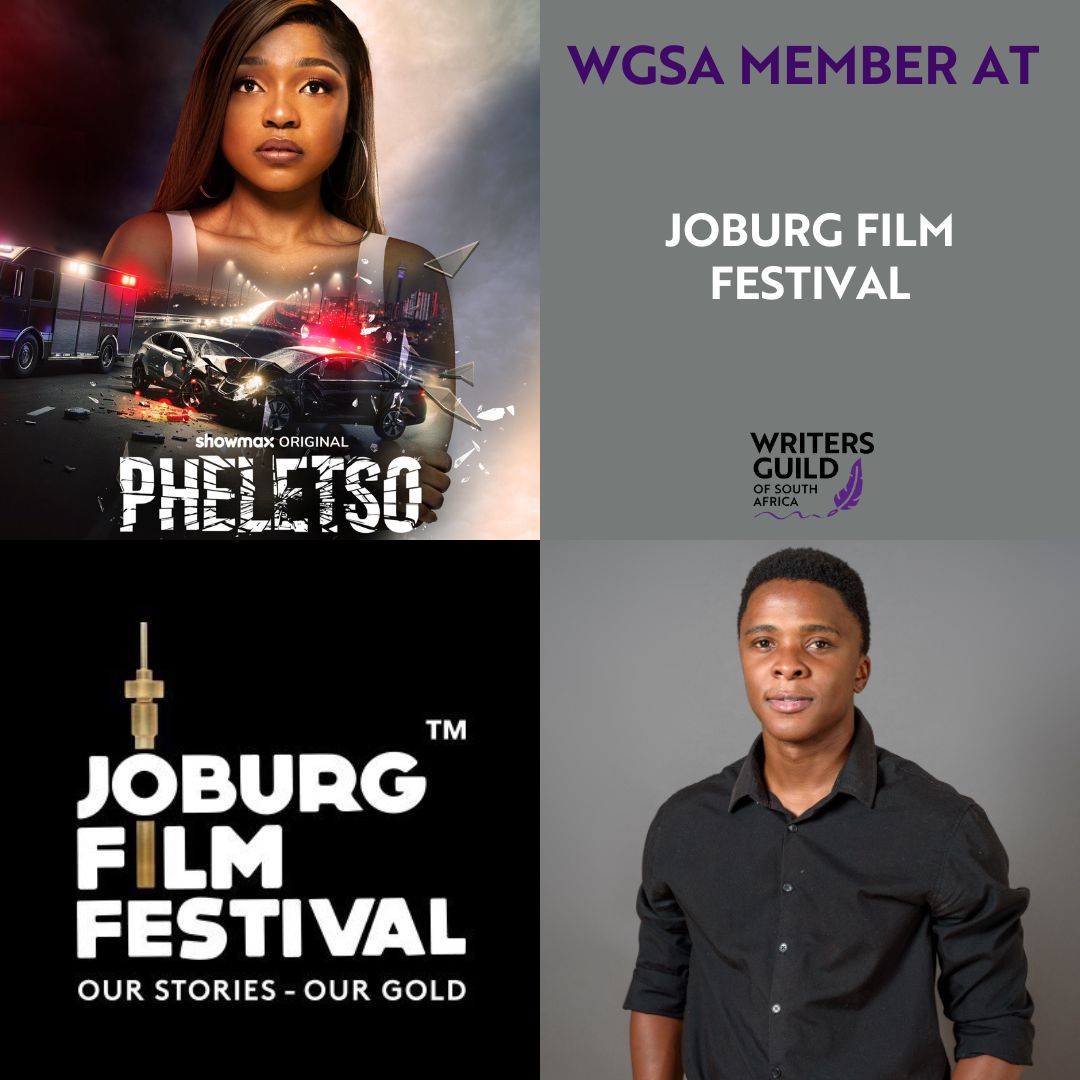 WritersGuild_SA's tweet photo. Congrats to WGSA member, Zack Mtombeni, on his directorial debut feature film Pheletso! Catch it at the Joburg Film Festival on March 16th and on Showmax from April 18th #WGSA #Pheletso #ZackMtombeni #Showmax https://t.co/jQhS6x80Hc
