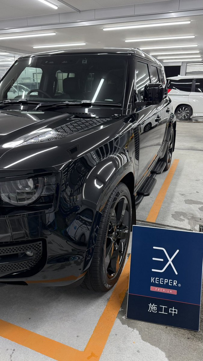 雨の日にEXキーパープレミアムした。ちゃんと見てないから分からないけど、納車した日のノーコーディングの時と変わらない気がする。こんなもんなのかな…