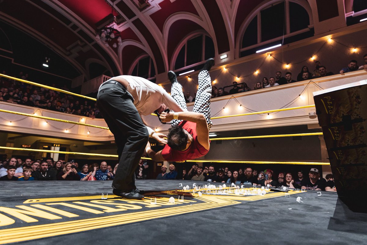 That didn’t go quite as planned… 

📷: <a href="/KyleWattPhoto/">Kyle Watt 📸</a> 
🎟️: <a href="/DiscoWrestling/">Discovery Wrestling</a>