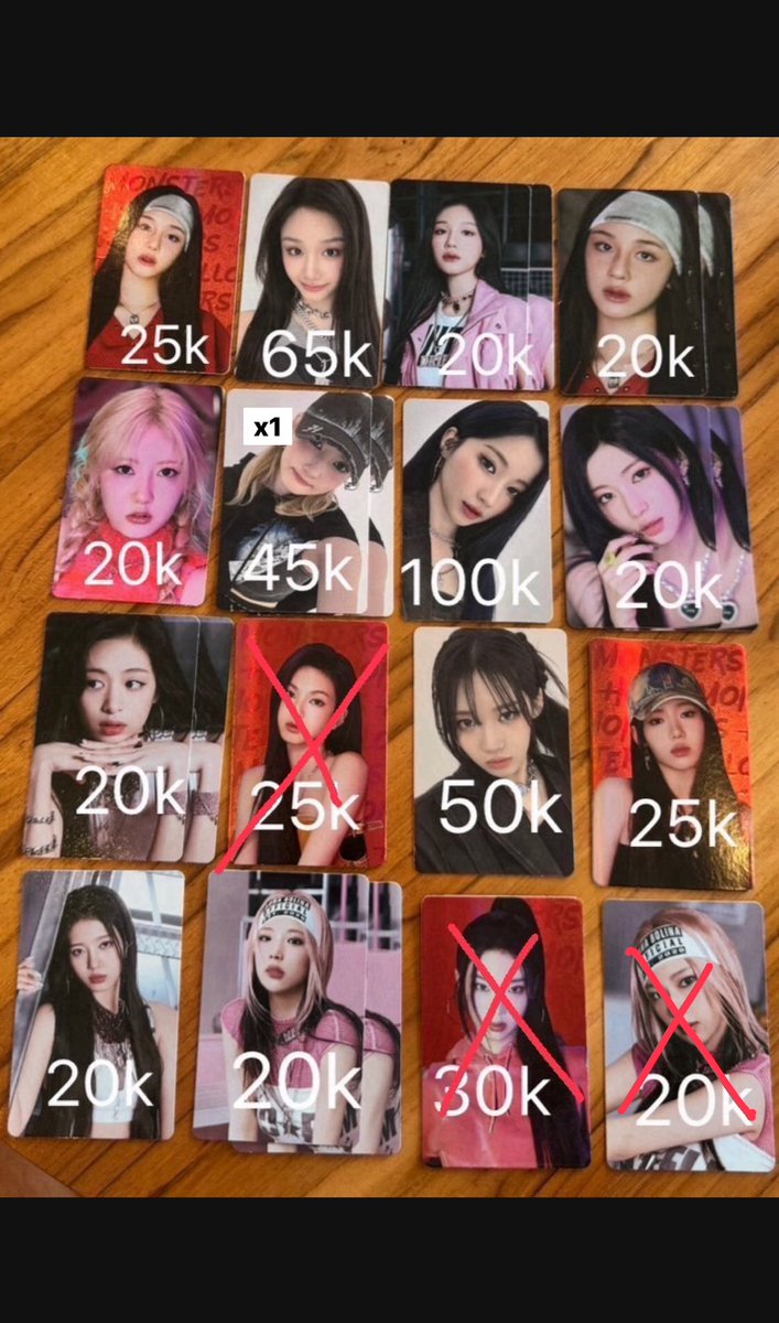 exchelverh's tweet photo. ada yg minat? ready INA, exc admin seller #BABYMONSTER #photocard https://t.co/N971bt4K9Y