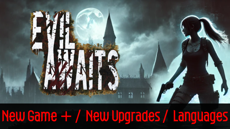 ChaiGamesDev's tweet photo. V1.3 of Evil Awaits is here!

New Game Plus+, New Upgrades, Features, Languages and lots more!

https://t.co/v5WyvBrRVd

#horrorgame #indiegame #SurvivalHorror #UnrealEngine #IndieGameDev https://t.co/8HssT06Xt1