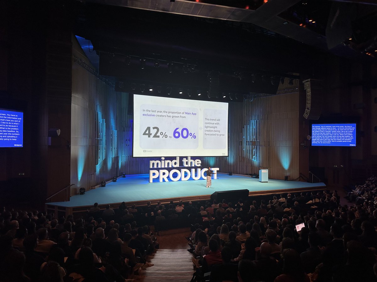 Mind the Product (@mindtheproduct) on Twitter photo Wow! What a way to open our conference, our first keynote talk today at #mtpcon London from <a href="/ebiatawodi/">Ebi Atawodi</a>: "Thereās nothing more magical than coming together as a group to envision something and then seeing it come to life." Wow! What a way to open our conference, our first keynote talk today at #mtpcon London from <a href="/ebiatawodi/">Ebi Atawodi</a>: "Thereās nothing more magical than coming together as a group to envision something and then seeing it come to life."