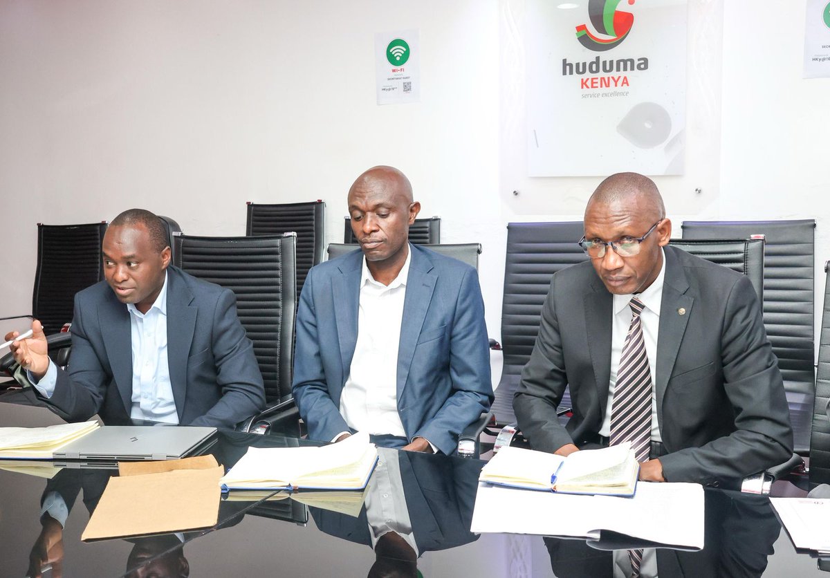 KETRB_'s tweet photo. Huduma Kenya & KETRB are partnering to enhance service delivery for engineering technologists by streamlining registration, integrating services into Huduma platforms, and promoting efficiency, transparency, and public awareness. #HudumaKenya #KETRB https://t.co/ZNhUgn40nU