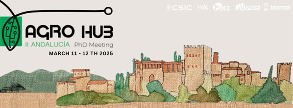 IHSM_CSIC_UMA's tweet photo. 👩‍🔬 En total, más de una veintena de estudiantes de doctorado del IHSM La Mayora participan en este encuentro científico, que esta edición se celebra en las instalaciones de la @EEZCSIC en Granada 

#IIAndaluciaAGROHUBCSIC @CSIC https://t.co/wPbYr4gcV3