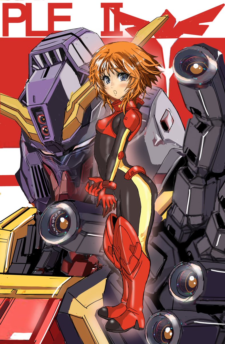 MRX-010 Psycho Gundam Mk-II / Ple Two Illustration by 火継屋 On