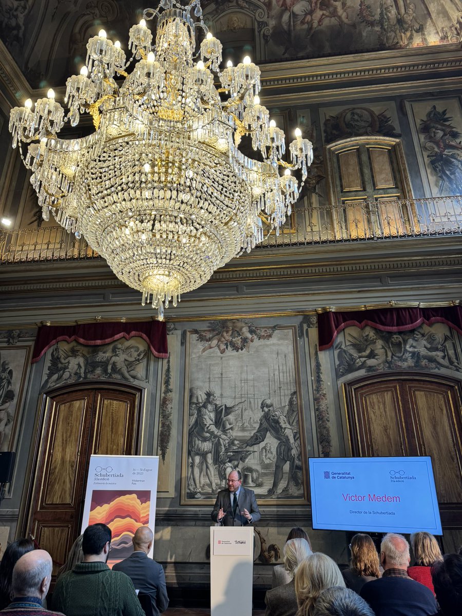 És un goig veure com la decana <a href="/schubertiada/">Schubertíada</a>, en la seva ed.33 -2025, aposta més fort q mai per les nostres veus: <a href="/CarlesPachon/">Carles Pachon</a> <a href="/ferranalbrich/">Ferran Albrich</a> E.#Martínez, <a href="/SaraBlanch_SB/">Sara Blanch Freixes</a> més l’aposta jovent de #LiedTheFuture.
Hi ha present pero sobretot futur!
Bravo! 👏🏻

schubertiada.cat/cat