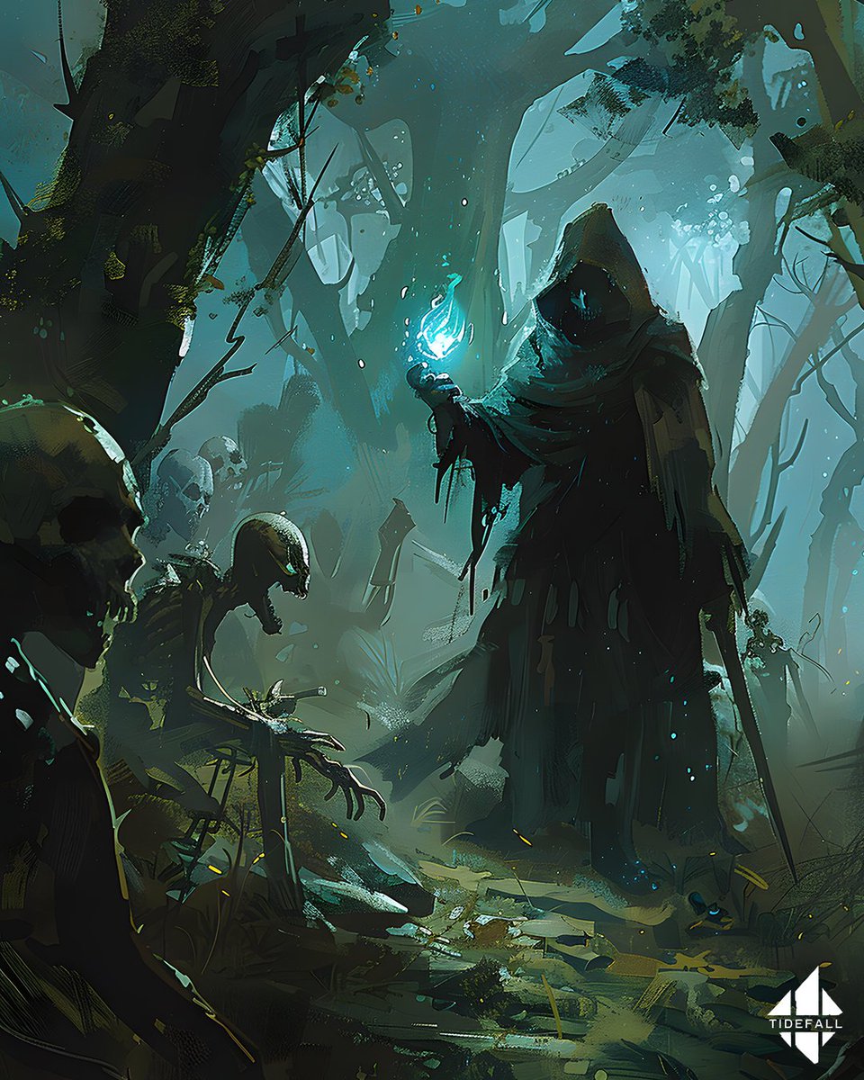 Maybe we ventured to far into the forest. I think its time too turn back.

#Tidefall #Nercomancer #dnd