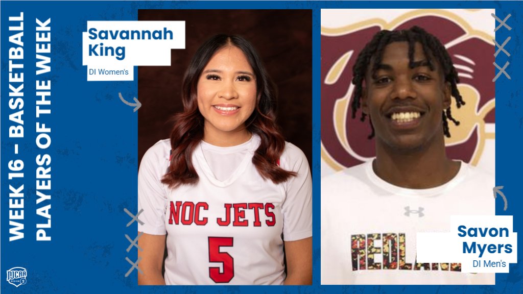 Congratulations to the #NJCAARegion2 Basketball Players of the Week!!
