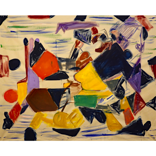 "In my practice, I orchestrate paint applications with variations of form, contrasting rhythmic textures, complementary colours, and atmospheric perspective," says David Fludd as reflects on his work featured in Moya magazine. 

See more: moyamagazine.com/content/na-or-…