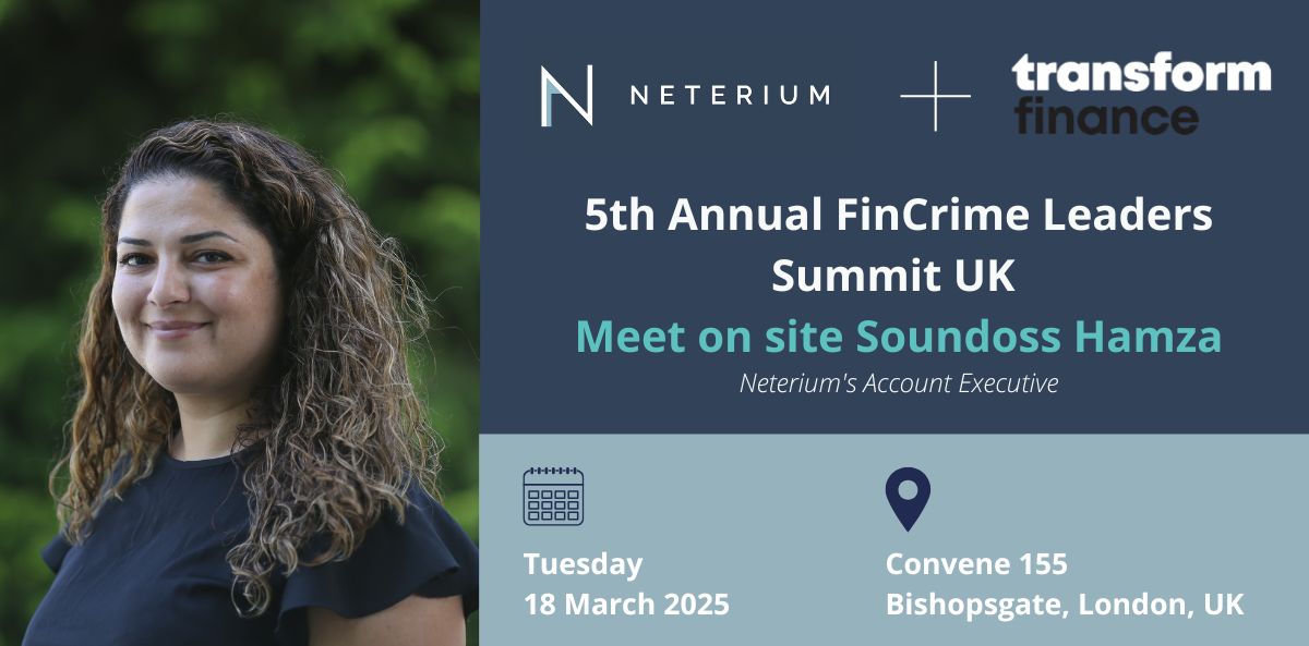 Neterium - APIs FOR ENTITY & TRANSACTION SCREENING (@neterium) on Twitter photo Soundoss Hamza, Account Executive at <a href="/neterium/">Neterium: Next generation of screening infra</a>, will be attending the ๐ฑ๐๐ต ๐๐ป๐ป๐๐ฎ๐น ๐๐ถ๐ป๐๐ฟ๐ถ๐บ๐ฒ ๐๐ฒ๐ฎ๐ฑ๐ฒ๐ฟ๐ ๐ฆ๐๐บ๐บ๐ถ๐ ๐จ๐ ๐ถ๐ป ๐๐ผ๐ป๐ฑ๐ผ๐ป on March 18th as delegate!๐ฌ๐ง
๐ฒBook a meeting today sales@neterium.io
See you at the summit!
#FCC #WatchlistScreening Soundoss Hamza, Account Executive at <a href="/neterium/">Neterium: Next generation of screening infra</a>, will be attending the ๐ฑ๐๐ต ๐๐ป๐ป๐๐ฎ๐น ๐๐ถ๐ป๐๐ฟ๐ถ๐บ๐ฒ ๐๐ฒ๐ฎ๐ฑ๐ฒ๐ฟ๐ ๐ฆ๐๐บ๐บ๐ถ๐ ๐จ๐ ๐ถ๐ป ๐๐ผ๐ป๐ฑ๐ผ๐ป on March 18th as delegate!๐ฌ๐ง
๐ฒBook a meeting today sales@neterium.io
See you at the summit!
#FCC #WatchlistScreening