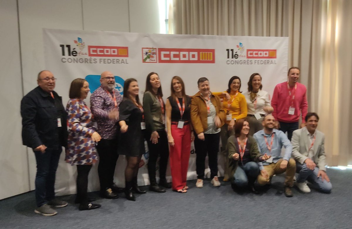 Felicitem a la nostra nova secretària general <a href="/yolandaferrand6/">yolanda_ferrandez</a> i a la nova executiva que treballarà per tot el personal dels sectors sanitaris i sociosanitaris #respostes #XICongrésFSSCCOOPV