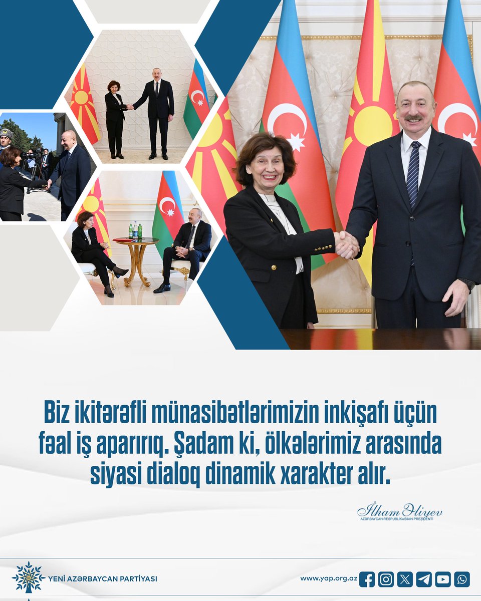 Yeni Azərbaycan Partiyası/ New Azerbaijan Party (@yap_1992) on Twitter photo 