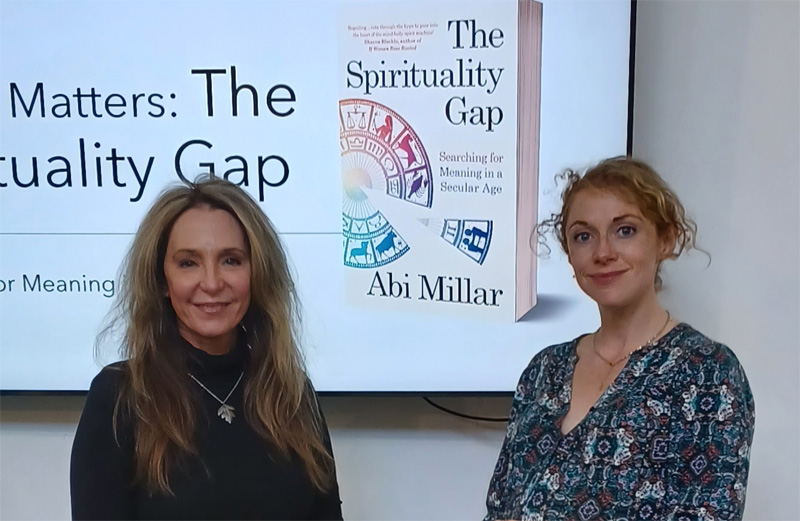 Deborah Hyde 🇺🇦 (@jourdemayne) on Twitter photo I met journalist <a href="/abi_millar/">Abi Millar</a> at <a href="/ConwayHall/">Conway Hall</a> on Sunday where she spoke about her fascinating new book 'The Spirituality Gap'. I met journalist <a href="/abi_millar/">Abi Millar</a> at <a href="/ConwayHall/">Conway Hall</a> on Sunday where she spoke about her fascinating new book 'The Spirituality Gap'.