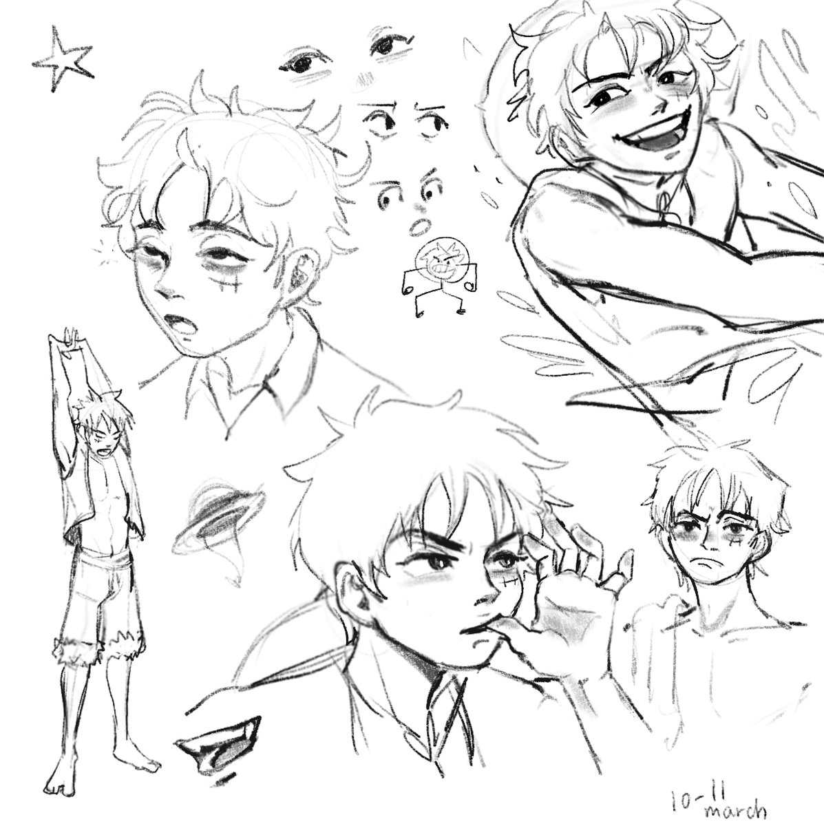 sicler_art's tweet image. sketches~~~
#ONEPIECE #LUFFY