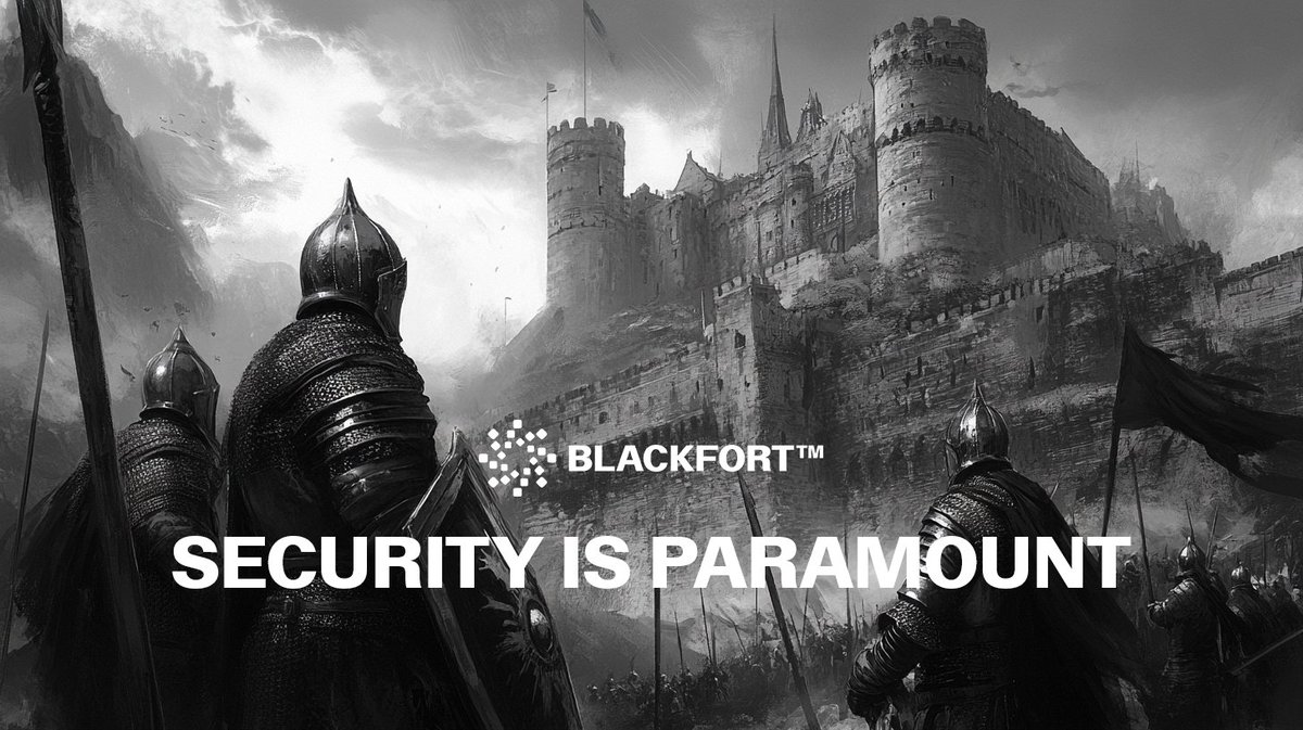 blackfort's tweet image. In crypto, security isn’t a luxury—it’s a necessity. 🔐

BlackFort Ecosystem is designed with multi-layered security, protecting users at every step. From advanced encryption to robust consensus mechanisms, we’ve got your back! 🛡️💎 

#Web3Security #CryptoSafety #BlackFort