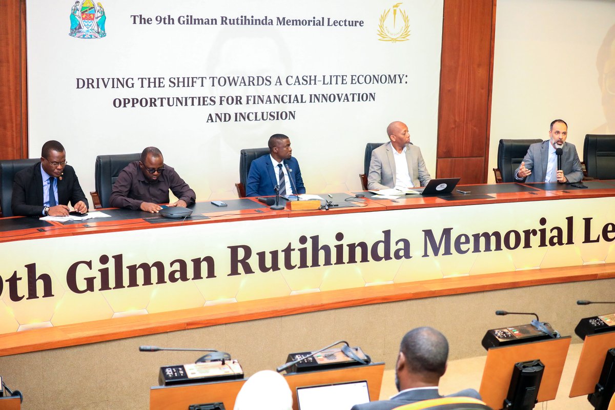 ahmadfirask's tweet photo. Last week I made the following point at the Bank of Tanzania's conference: Right now you can buy a 5,000 TZS (about $2) bag of mchele (rice) for 5,000 in cash.
If you buy that same bag of mchele via mobile money it can cost up to 5,950 TZS. Doesn't matter how much fancy tech you have there is no cash-lite economy coming out of the above equation.