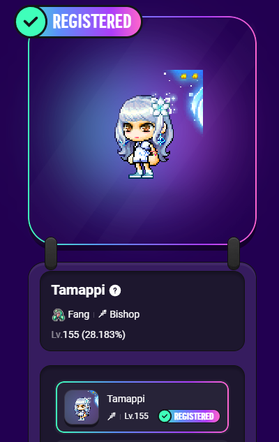 Tamappi_maple's tweet photo. いろいろ考えた末、結局Fangに移動しちゃった!
のんびりできるといいんだけど……
っつか、早く遊びたいよ~w
まだぁ~?w
#メイプルストーリーN #MapleStoryN #MSUGearedUp
@MapleStoryU https://t.co/WsB5HzsJTu