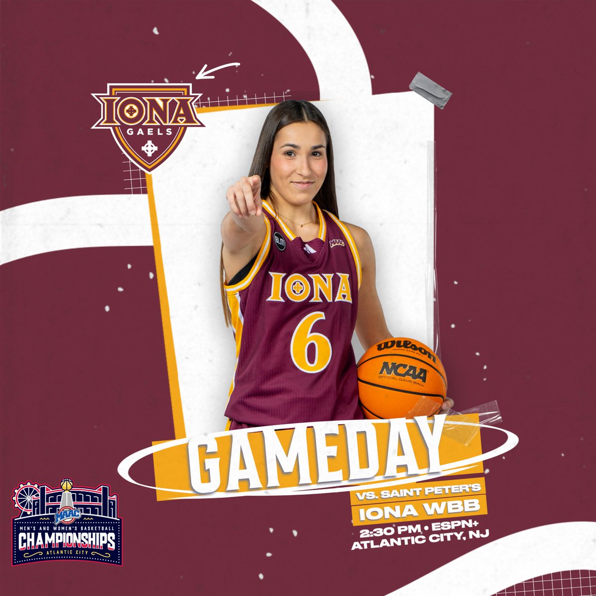 Iona Women's Hoops (@ionawbb) on Twitter photo ππΌπππΏπΌπ: Let the madness begin!
Showdown against Saint Peterβs in the <a href="/MAACHoops/">#MAACHoops</a> Championship First Round!
π: <a href="/PeacocksWBB/">Saint Peter's Women's Basketball</a>
π
: TODAY
β°: 2:30 p.m.
πΊ: <a href="/ESPNPlus/">ESPN+</a>
π: Jim Whelan Boardwalk Hall
π: ionagaels.com/livestats
#RaisingTheFEEE #GaelNation ππΌπππΏπΌπ: Let the madness begin!
Showdown against Saint Peterβs in the <a href="/MAACHoops/">#MAACHoops</a> Championship First Round!
π: <a href="/PeacocksWBB/">Saint Peter's Women's Basketball</a>
π
: TODAY
β°: 2:30 p.m.
πΊ: <a href="/ESPNPlus/">ESPN+</a>
π: Jim Whelan Boardwalk Hall
π: ionagaels.com/livestats
#RaisingTheFEEE #GaelNation