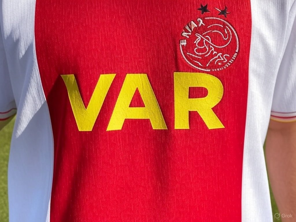 bringDickback's tweet photo. Ajax blaast 125 kaarsjes uit. Ze verdient een mooi jubileumshirt #verjaardag #ajax #var #deal #knvb #eredivsie https://t.co/vlr061lAdM