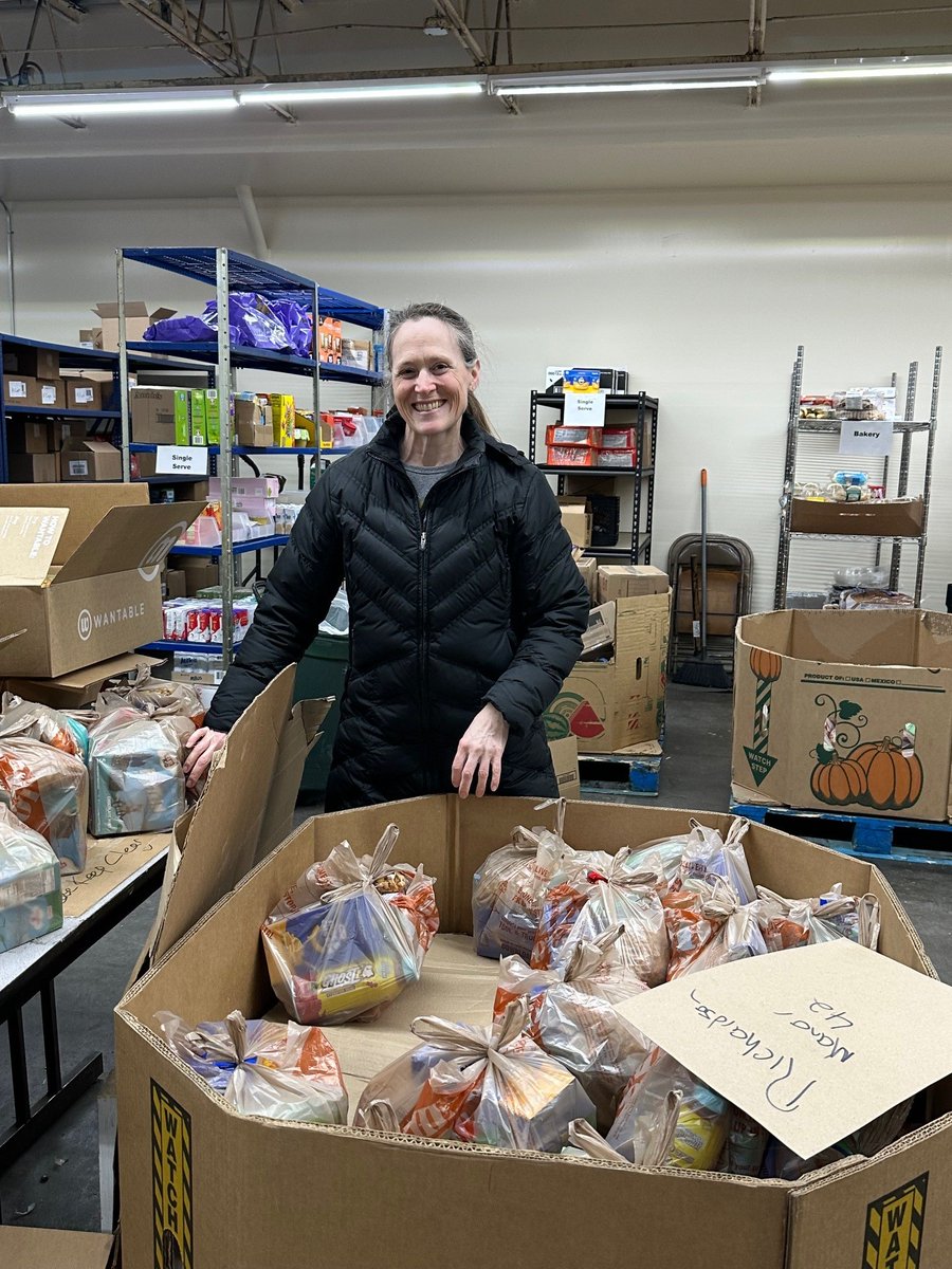 Huge thanks to our team for volunteering with Just One More Ministry recently! Together, we packed 100s of bags of food for our MKE neighbors. Learn more about JOMM at jomministry.org &amp; how you can get involved, too! #GivingBack #Community